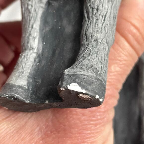 Vintage Hestia Nativity Donkey Figure 1993 Gray Replacement Animal BROKEN - Picture 10 of 13